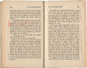 Le Foudroyage, original edition with annotation pp 194-195