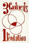 Poster '3 continents, 1 revolution'