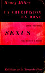 Sexus, Livre premier, volume 1-3